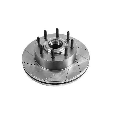 POWERSTOP AR85169XL Drilledslotted Rotor Pair