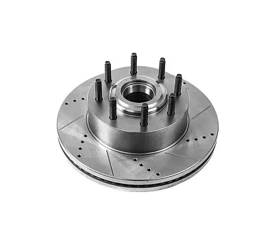 POWERSTOP AR85169XR Drilledslotted Rotor Pair