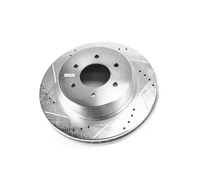 POWERSTOP JBR1754XL 16-22 Titan Frt L Drill/Slotted Rtr