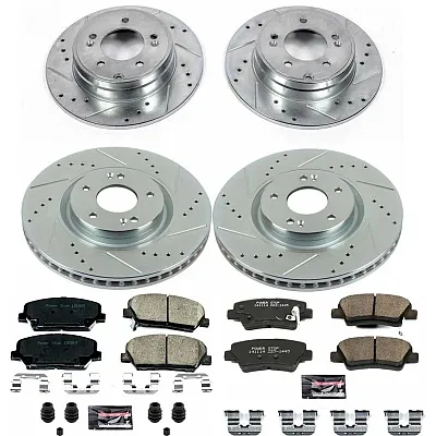 POWERSTOP K6325 Fr & Rr 2014 Optima Sx Turbo