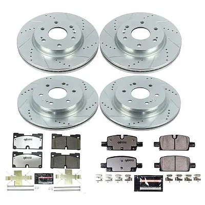 POWERSTOP K817136 Brake Kit 2020 Silverado 1500