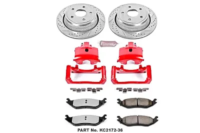POWERSTOP KC217236 Z36 1-Click Kit W/Caliper