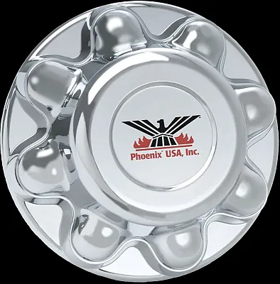 PHOENIX USA QT865CHN Qt Hubcover 8Lug On 6.5'
