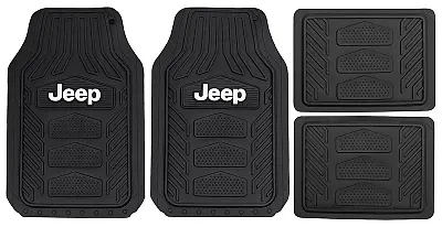 PLASTICOLOR 001668R01 Jeep Weatherpro Floor Mat 4Pc