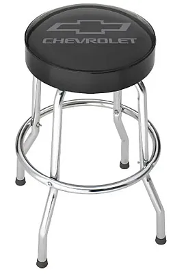 PLASTICOLOR 004790R01 Chevrolet New Logo Black/Gray Garag