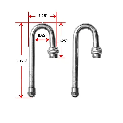 PACIFIC DUAL 18180 2Pc 180 Deg Vlv Extn Kit