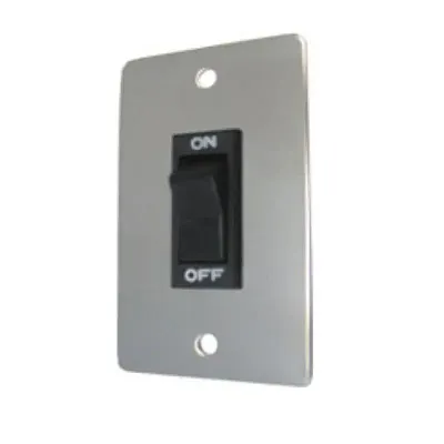 PRIME PRODCT 110190 Rocker Wall Switch Chrome