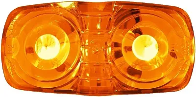 PETERSON MFG M38AMVBT2 Led M/C Pc Mv Rect Dbl Bulls-Eye 4