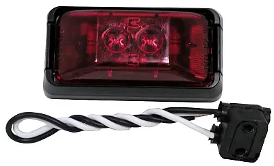 PETERSON MFG V153KR Red Led Clearance Light