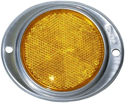 PETERSON MFG V472A 3&#039; Alum Oval Reflctor Amb