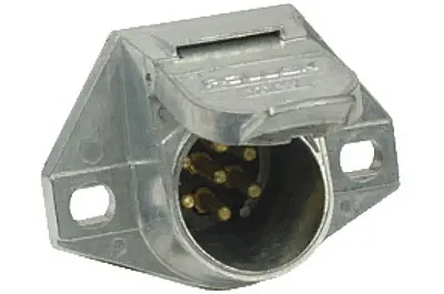 POLLAK 11720EP 7-Way Connector Socket W/