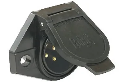 POLLAK 11723E 7-Way Socket Glass-Fille