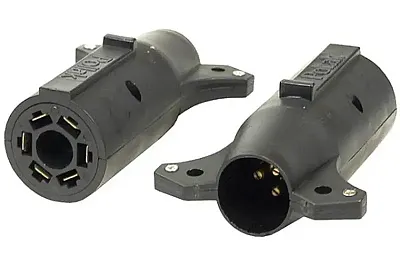 POLLAK 12719EP 7-Way Rv To 6-Way Round A