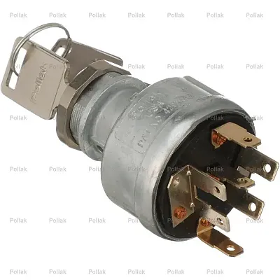 POLLAK 3119101P 4-Position Ignition Switch Package