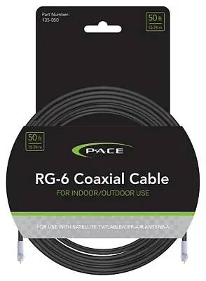 PACE INT&#039;L 135050 Pace - 50Ft Coaxial Cable