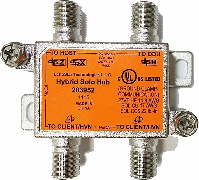 PACE INT&#039;L 203951 Hybrid Solo Hub For Hopper/Wired Jo
