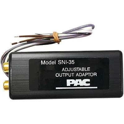 Pac Sni-35 2-Channel Adjustable Line-Out Converter, Sni-35