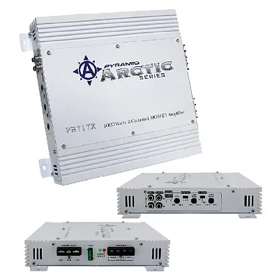 Amplifier Pyramid 1000Watt 2 Channel;Arctic Series