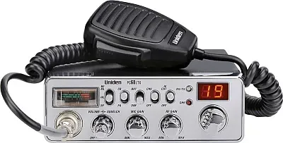 Uniden Pc68Ltx Uniden 40 Channel Cb Radio With Front 4 Pin Micro