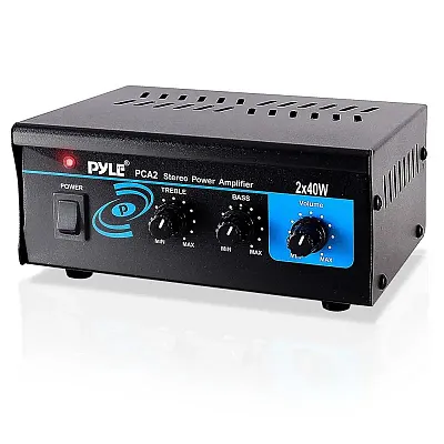 Pyle Mini Computer Stereo Power Amplifier
