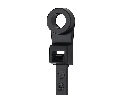 PACER CTMR2S10 Cable Tie 8' W/Mr Blk 100 Pc Bag