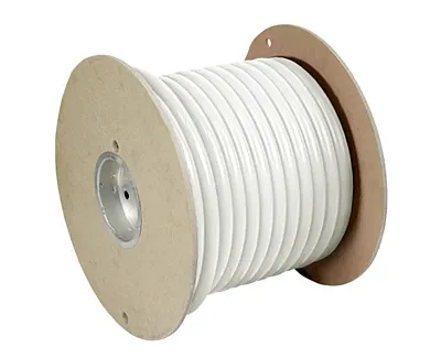 PACER WUL6WH100 6 Awg Ul Wh Tc Wire 100Ft Rl