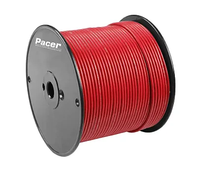 PACER WUL8RD500 8 Awg Ul Rd Tc Wire 500Ft Rl