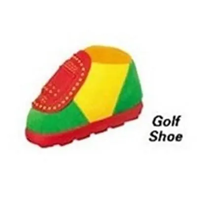 Pet Edge Plush and Vinyl Shoe Toys - Golf