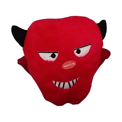 Pet Edge Halloween Plush Toys - Devil Head