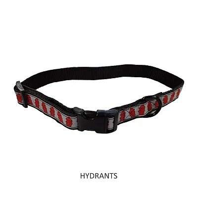 Pet Edge Nylon Ribbon Collars - Hydrants