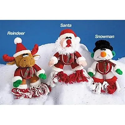 Pet Edge Holiday Tennis Belly Friends - Snowman