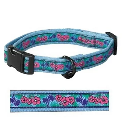 Pet Edge Hawaiian Ribbon Collars - Large