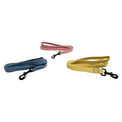 Pet Edge Pastel Cotton Leads - Pink - Small