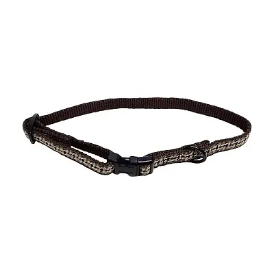 Pet Edge Houndstooth Ribbon Collar - Medium