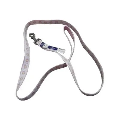 Pet Edge Pink Daisies Ribbon Leads - Small