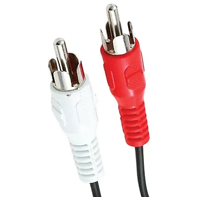 Axis Rca22-6Yb(C1732/Bk/6&#039; Stereo Audio Cable (6 Ft)