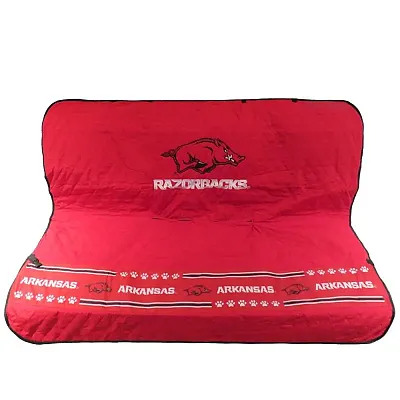 Pets First Arkansas Razorbacks Pet Car Seat Cover