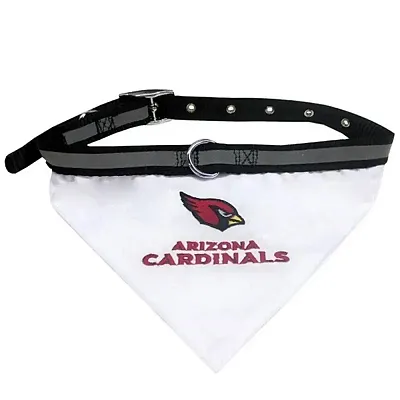 Pets First Arizona Cardinals Pet Collar Bandana - Large