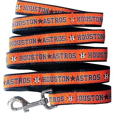 Pets First Houston Astros Pet Leash by Pets First - Large