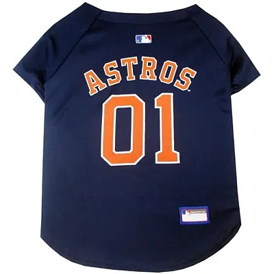 Pets First Houston Astros Pet Jersey - X-Large