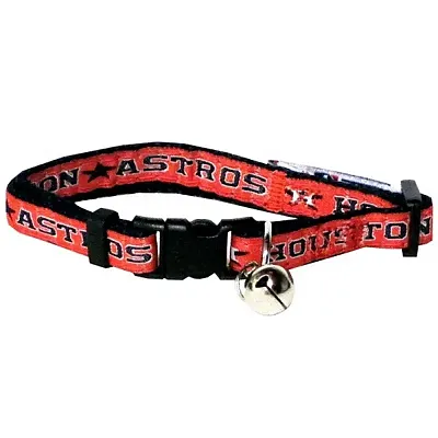 Pets First Houston Astros Breakaway Cat Collar