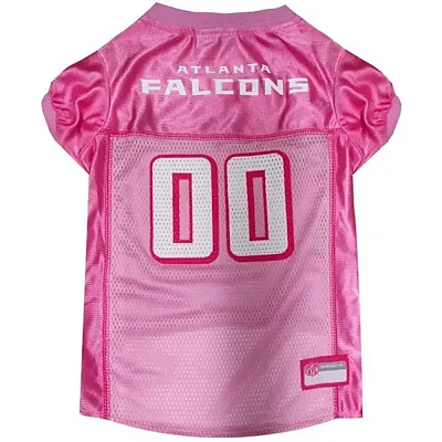 Pets First Atlanta Falcons Pink Pet Jersey - Large