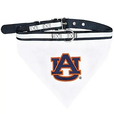 Pets First Auburn Dog Collar Bandana - Medium