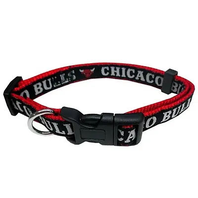 Pets First Chicago Bulls Pet Collar by Pets First - Medium