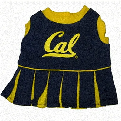 Pets First California Berkeley Cheerleader Dog Dress - Medium