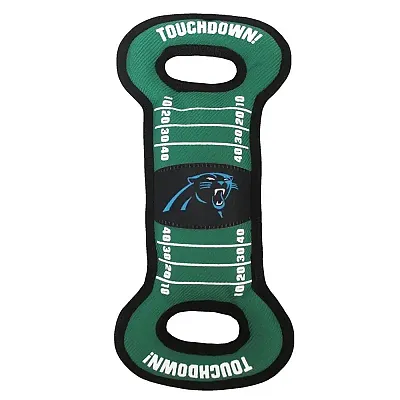 Pets First Carolina Panthers Field Pull Pet Toy