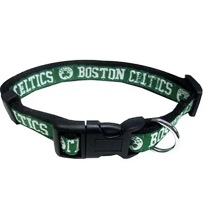 Pets First Boston Celtics Pet Collar by Pets First - Small