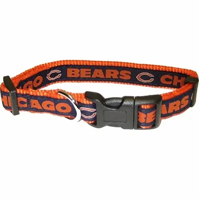 Pets First Chicago Bears Pet Collar by Pets First - Medium