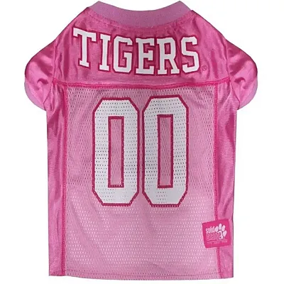 Pets First Clemson Tigers Pink Pet Jersey - Small