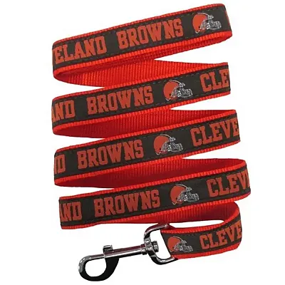 Pets First Cleveland Browns Pet Leash by Pets First - Medium